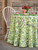 Chickadee Check Round Cloth - Green