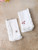Love Note Embroidered Napkin Set of 2 - Ecru