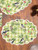 Chickadee Check Quilted Placemat Set of 4 - Green