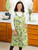 Chickadee Check Farmhouse Apron - Green