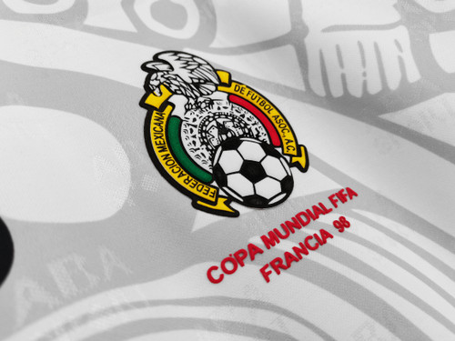 Mexico 1998 Men's Away Retro Shirt