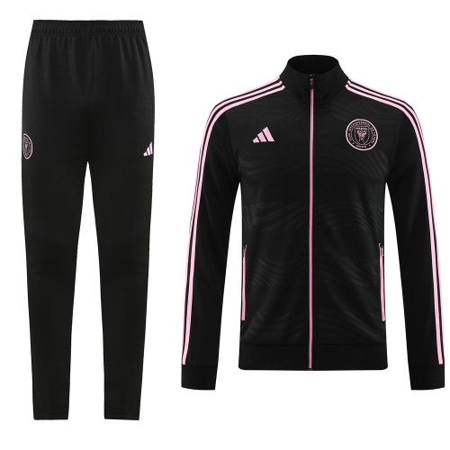 Inter Miami 2023 Men's Black Long Zip Jacket