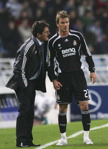 Real Madrid 06/07 Men's Away Retro Long Sleeve Shirt