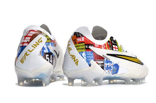 Nike Phantom GX Elite FG Football Boots - White/Multicolor