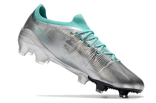 Puma Ultra 1.3 FG/AG - Silver/Turquoise