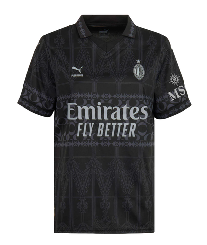 AC Milan X Pleasures 23/24 Women's Dark Shirt