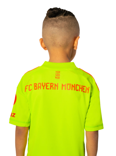 Bayern Munich 24/25 Kid's Home Goalkeeper Shirt and Shorts