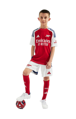 RICE #41 Arsenal 24/25 Kid's Home Shirt and Shorts - PL Font