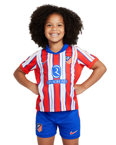 Atletico Madrid 24/25 Kid's Home Shirt and Shorts