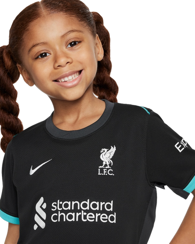 Liverpool 24/25 Kid's Away Shirt and Shorts