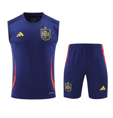 Spain 2024 Men's Navy Training Tank Top