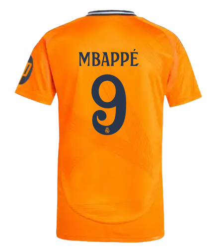 MBAPPÉ #9 Real Madrid 24/25 Stadium Men's Away Shirt