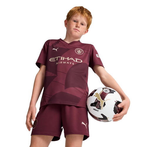 HAALAND #9 Manchester City 24/25 Kid's Third Shirt and Shorts - PL Font