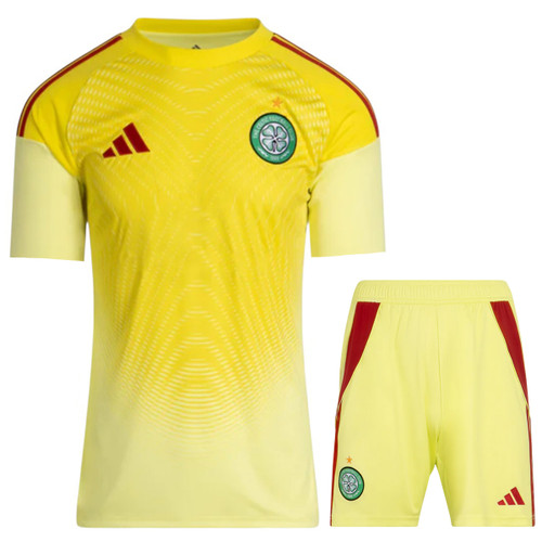 Celtic 25/26 Kid's Home Goalkeeper Mini-Kit
