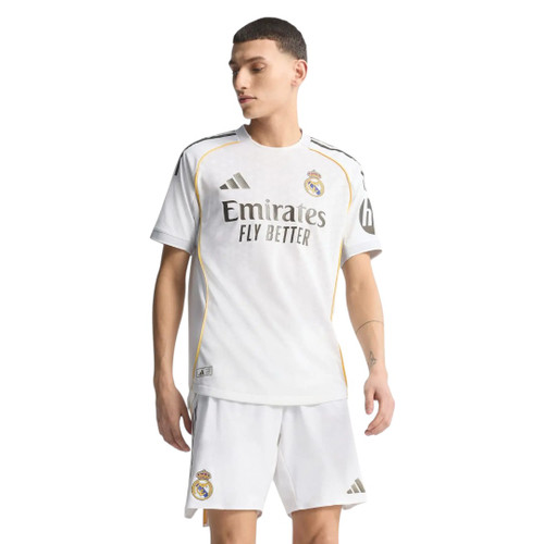 Real Madrid 25/26 Authentic Men's Home Shirt