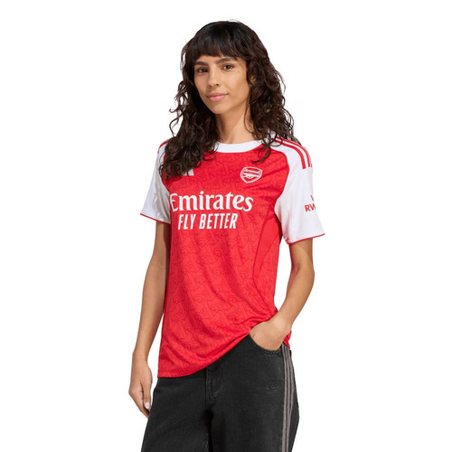 ØDEGAARD #8 Arsenal 25/26 Women's Home Shirt - Arsenal Font