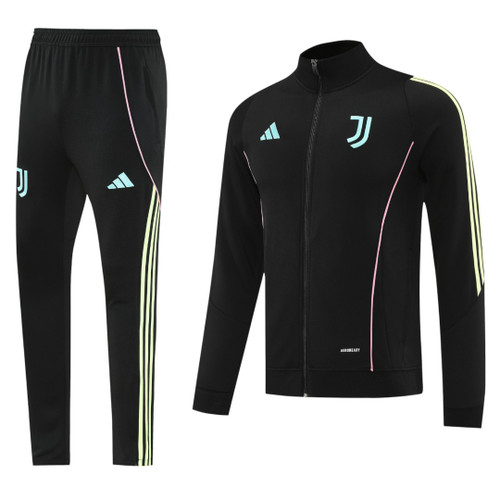 Juventus 25/26 Men's Black Long Zip Jacket