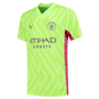 Manchester City 23/24 Men's Neon Yellow Goalkeeper Shirt