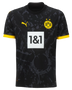 Borussia Dortmund 23/24 Kid's Away Shirt and Shorts