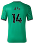 ISAK #14 Newcastle United 23/24 Authentic Men's Away Shirt - PL Font