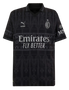 AC Milan X Pleasures 23/24 Authentic Men's Dark Shirt