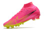 Nike Air Zoom Mercurial Superfly 9 Elite AG Football Boots - Pink/Yellow
