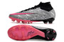 Nike Air Zoom Mercurial Superfly 9 Elite AG Football Boots - Gray/Pink/Black
