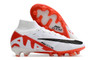 Nike Air Zoom Mercurial Superfly 9 Elite AG Football Boots - White/Red