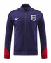 England 2024 Men's Navy Long Zip Jacket