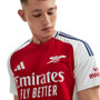SAKA #7 Arsenal 24/25 Stadium Men's Home Shirt - Arsenal Font