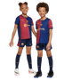 Barcelona 24/25 Kid's Home Shirt and Shorts