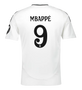 MBAPPÉ #9 Real Madrid 24/25 Stadium Men's Home Shirt