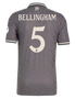 BELLINGHAM #5 Real Madrid 24/25 Authentic Men's Third Shirt