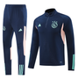 Ajax 24/25 Men's Navy Long Zip Tracksuit