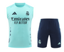 Real Madrid 24/25 Men's Turquoise Training Tank Top