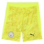 Manchester City 25/26 Kid's Yellow Goalkeeper Mini-Kit