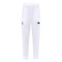 Real Madrid 25/26 Men's White Long Zip Windbreaker