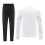AC Milan 25/26 Men's White Long Zip Jacket