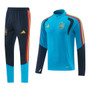 Spain 2026 Men's Light Blue Short Zip Tracksuit