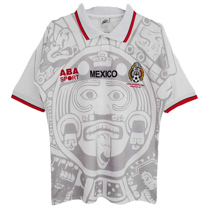 Mexico 1998 Men's Away Retro Shirt
