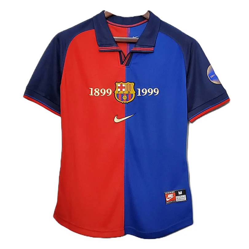 Barcelona 99/00 Men's Home Retro Shirt