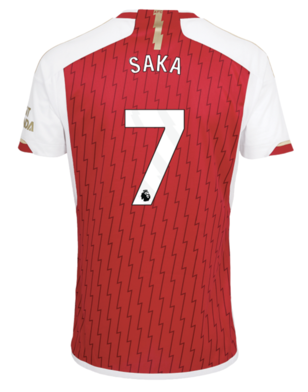 SAKA #7 Arsenal 23/24 Stadium Men's Home Shirt - PL Font