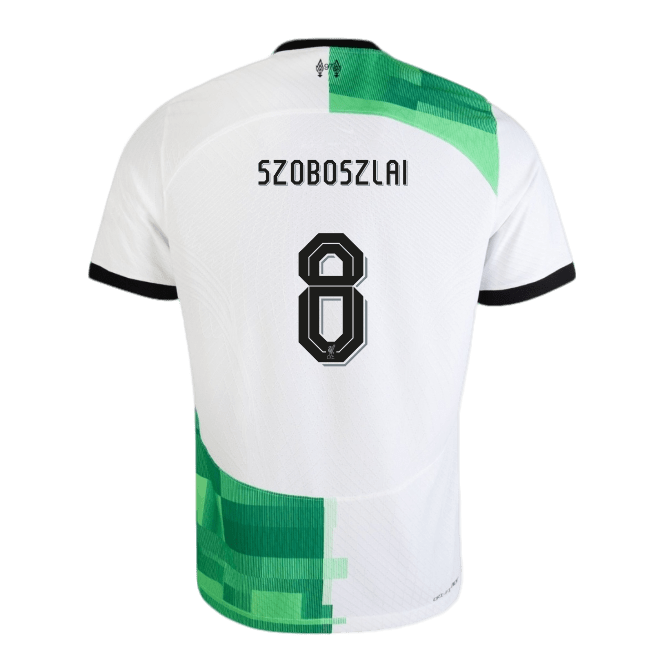 SZOBOSZLAI #8 Liverpool 23/24 Authentic Men's Away Shirt - LFC Font
