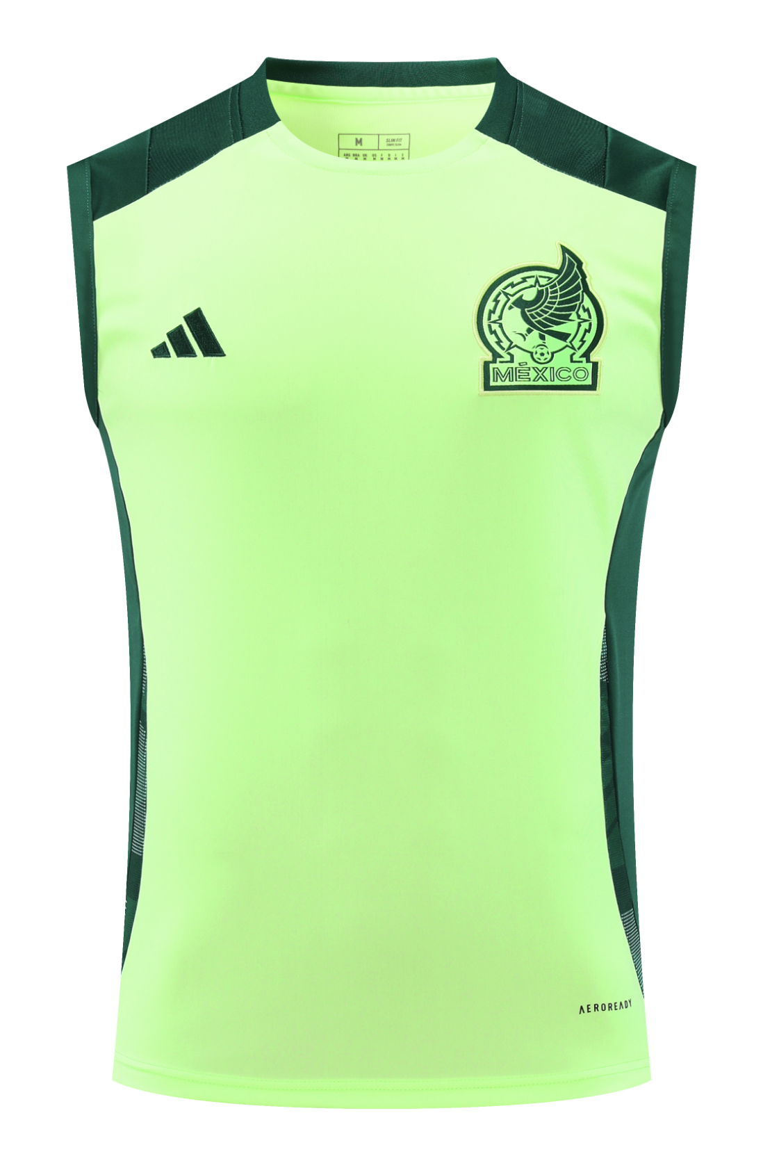 Mexico 2024 Men's Green Training Tank Top