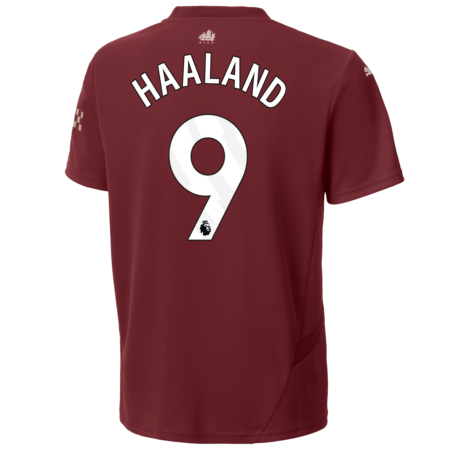HAALAND #9 Manchester City 24/25 Kid's Third Shirt and Shorts - PL Font