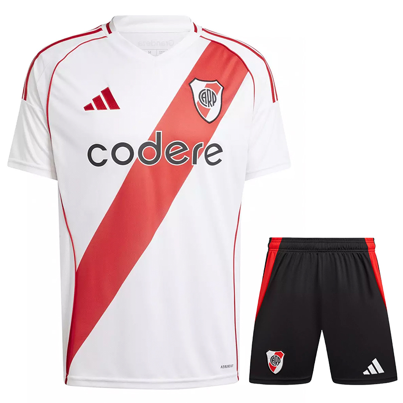 River Plate 24/25 Kid's Home Shirt and Shorts