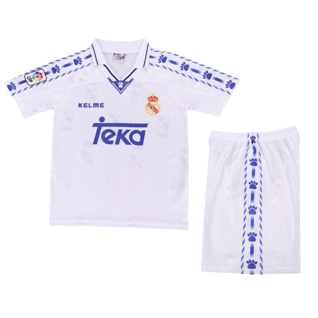 Real Madrid 96/97 Kid's Home Retro Mini-Kit