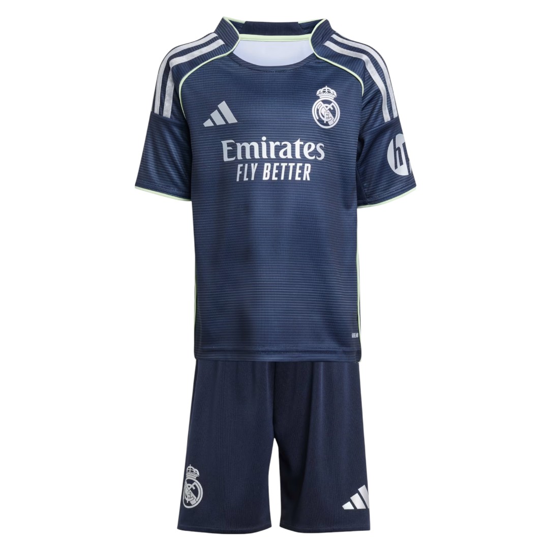 Real Madrid 25/26 Kid's Away Mini-Kit