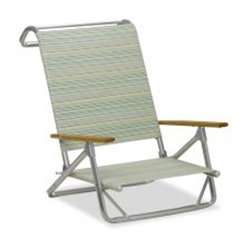 Telescope 1745 Original Mini-Sun Chaise White Frame Beach Chair