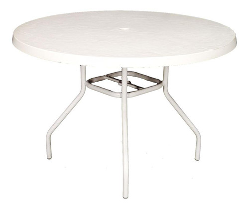 Resort Contract Fiberglass Round Dining Table